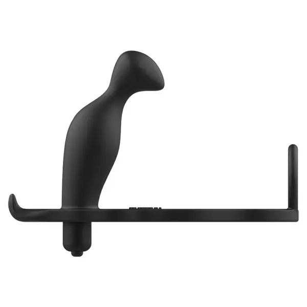 ADDICTED TOYS - Plug Anal con Anillo Silicona Negro 12 cm - Imagen 5