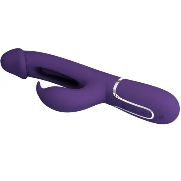 Pretty Love - Vibrador rabbit con licking morado - Imagen 4