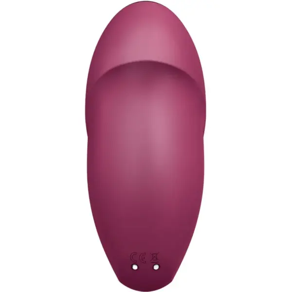 Satisfyer - Tap & Climax 1 Vibrador Lay-On Rojo - Imagen 3