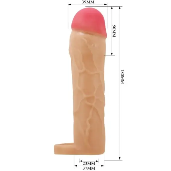 Pretty Love - Hani Funda de Pene Extensora Natural - Imagen 4