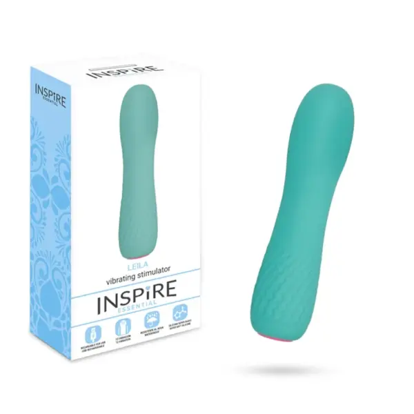 INSPIRE ESSENTIAL - Vibrador Leila Turquesa Recargable - Imagen 2