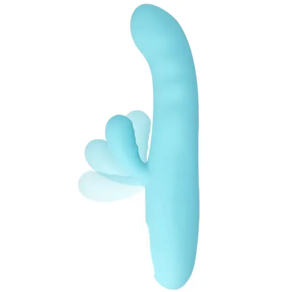 MIA - Vibrador rotador Eiffel azul turquesa para el placer femenino - Imagen 3