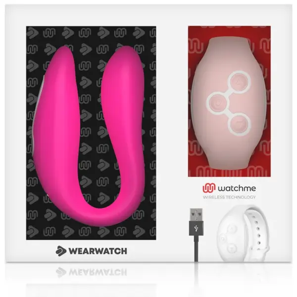 WEARWATCH - Vibrador Dual Technology WATCHME Fucsia/Rosa - Imagen 7