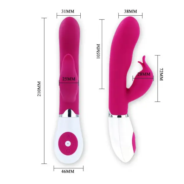 Pretty Love - Flirtation Vibrador con Estimulador Félix - Imagen 6