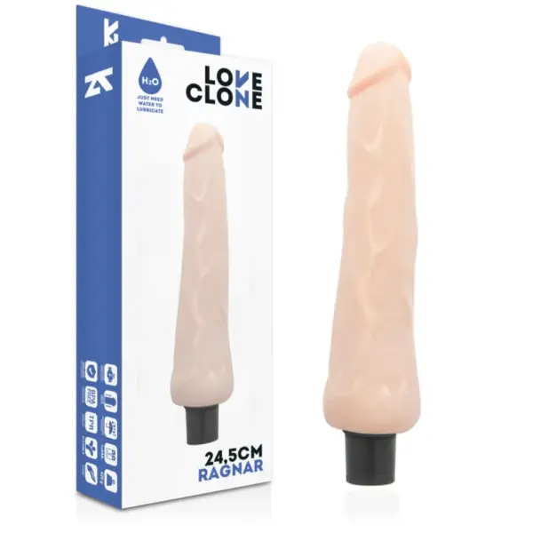 LOVECLONE - Ragnar Vibrador Realista con Auto-Lubricación 24.5 cm - Imagen 2