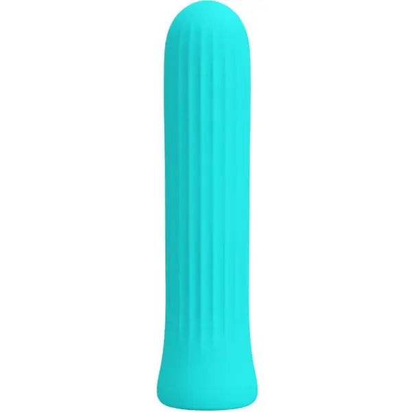 Pretty Love - Vibrador Estimulador Azul con 12 Modos de Vibración