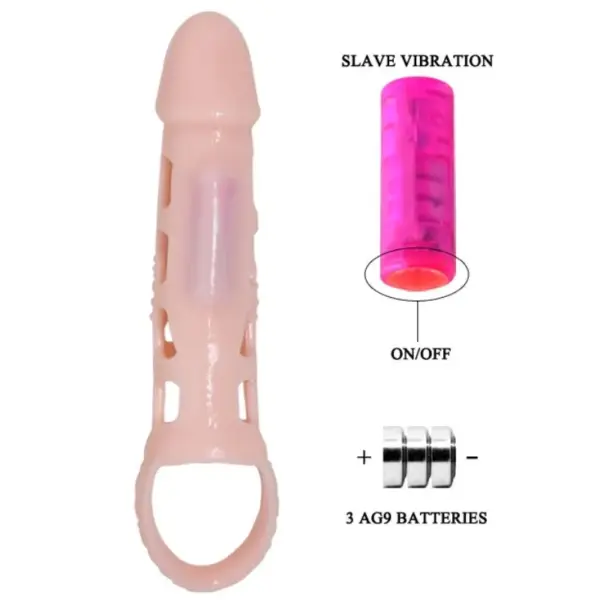 Pretty Love - Harrison Funda Extensora Pene con Vibración y Strap 13.5 cm - Imagen 5