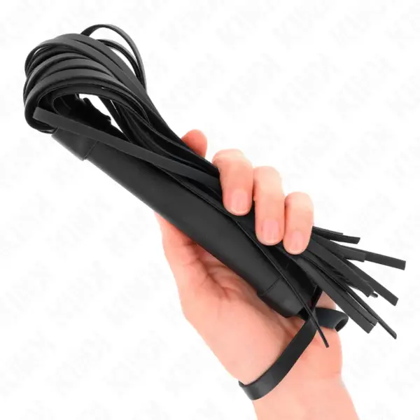 KINK - Látigo estilo neopreno 48.5 cm para juegos BDSM - Imagen 3