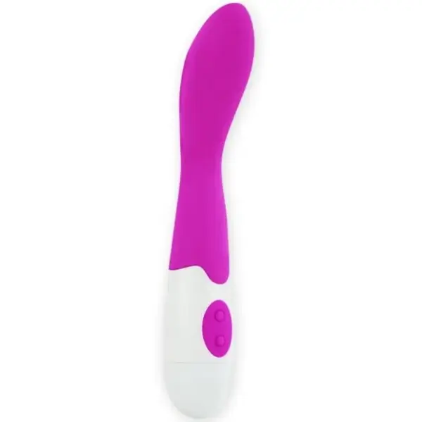 Pretty Love - Vibrador Bishop Lila y Blanco de Alta Calidad - Imagen 3