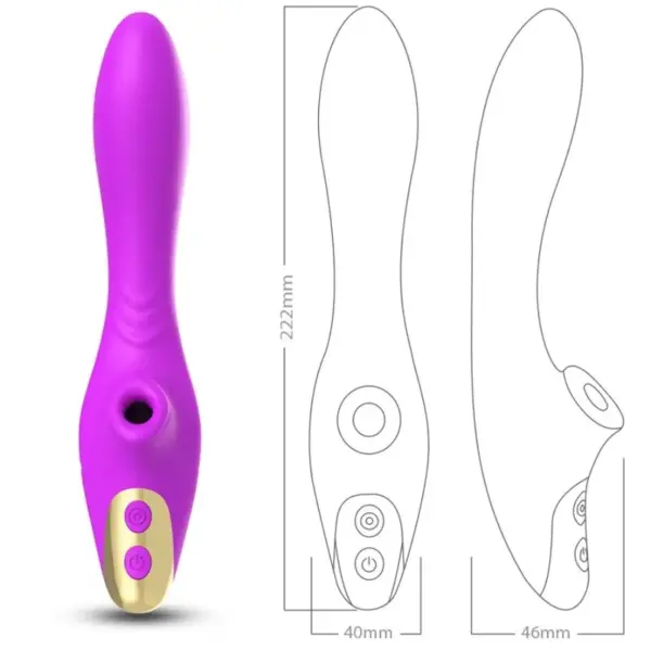 ARMONY - Succionador Clítoris Violeta para Placer Intenso - Imagen 3