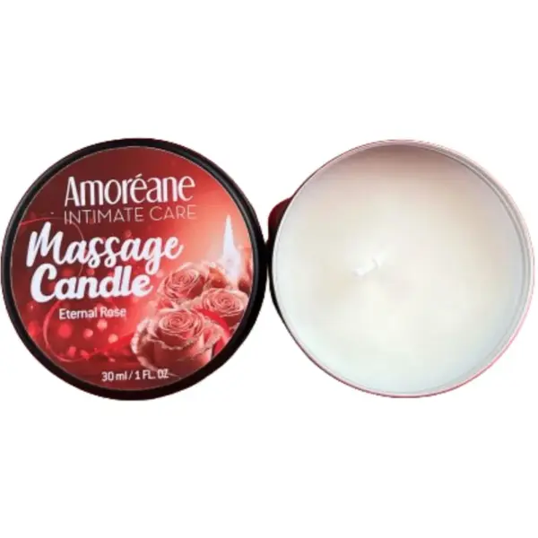 AMOREANE - Vela de Masaje Eternal Rose 30 ML - Imagen 2