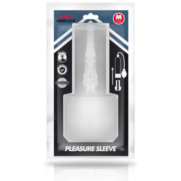 PUMP ADDICTED - Pleasure Sleeve Serie Manual para Sensaciones Únicas - Imagen 3