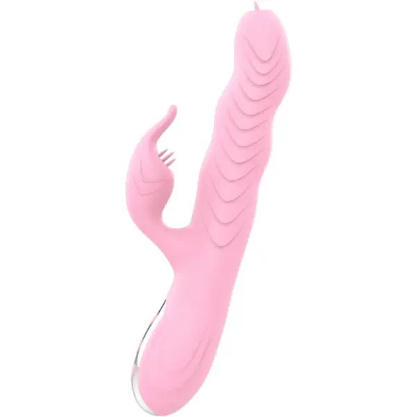 ARMONY - Vibrador Marcia con doble lengua efecto calor rosa - Imagen 3