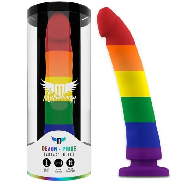 MYTHOLOGY - Devon Pride Dildo L - Dildo Fantástico para Tu Placer - Imagen 3