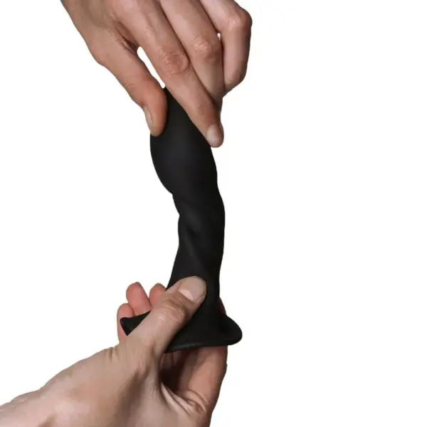 ADRIEN LASTIC - HITSENS 5 DILDO SILICONA NEGRO - Imagen 2