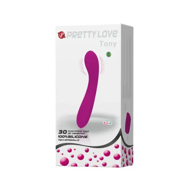 Pretty Love - Vibrador masajeador lila para placer intenso - Imagen 9