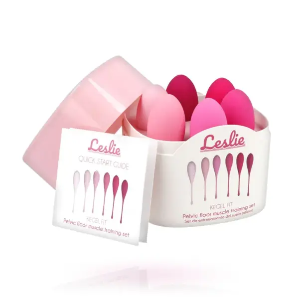 Leslie - Entrenador vaginal Kegel Fit para el suelo pélvico con 6 pesos - Imagen 18