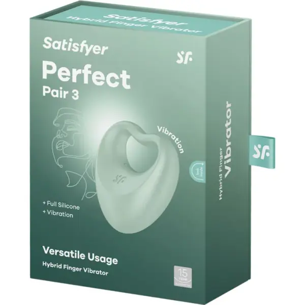 Satisfyer - Perfect Pair 3 Verde: Estimulador 2 en 1 para el Placer Total - Imagen 6