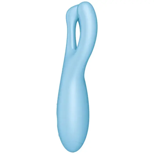 Satisfyer Threesome 4 - Vibrador App Azul para Placer Infinito - Imagen 3