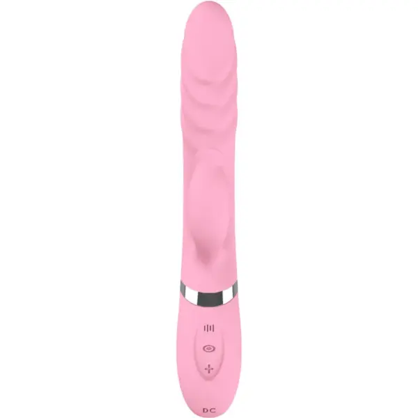 ARMONY - Vibrador y Empujador con Lengua Efecto Calor Rosa - Imagen 3