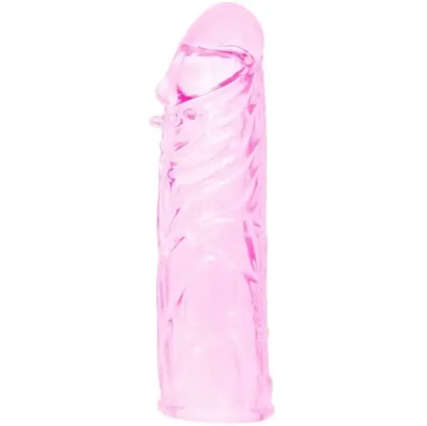 BAILE - Funda Rosa Pene Silicona Estimulante 13 cm - Imagen 7