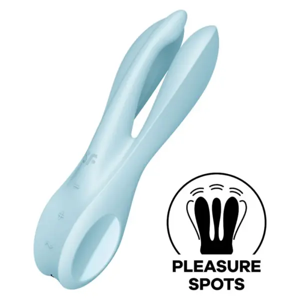 Satisfyer - Threesome 1 Vibrador Azul: Placer Sin Límites