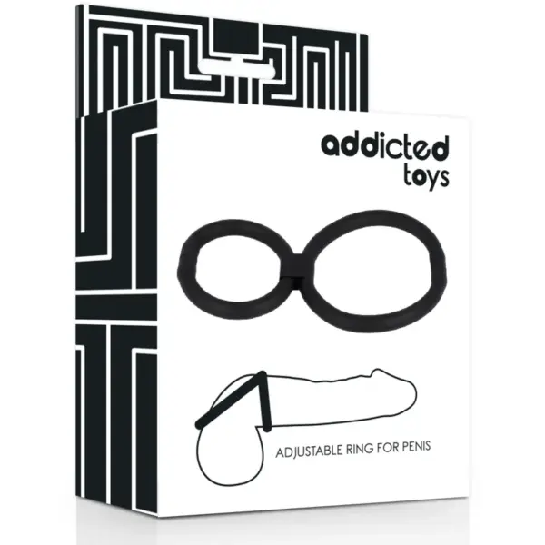 ADDICTED TOYS - Anillas Ajustables Pene para Placer Prolongado - Imagen 4