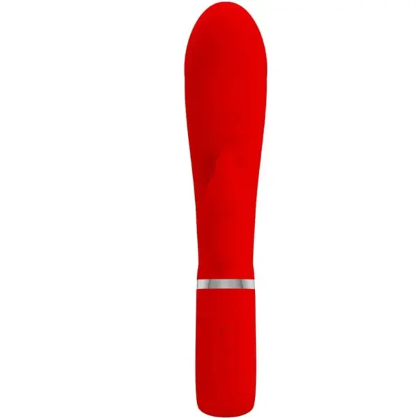 Pretty Love - Vibrador multifuncional de punto G rojo - Imagen 2