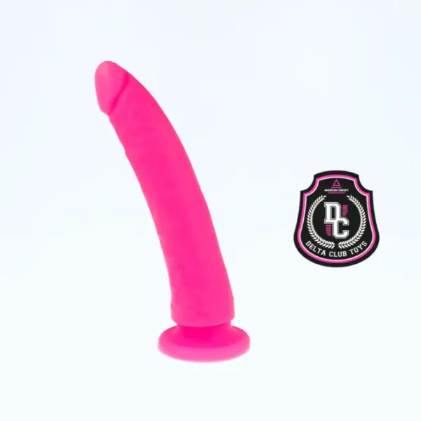 DELTA CLUB - Dildo rosa de silicona médica 17 cm - 3 cm