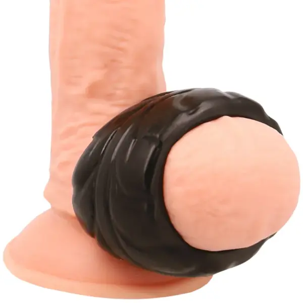 Powering - Anillo Pene Super Flexible y Resistente PR11 Negro