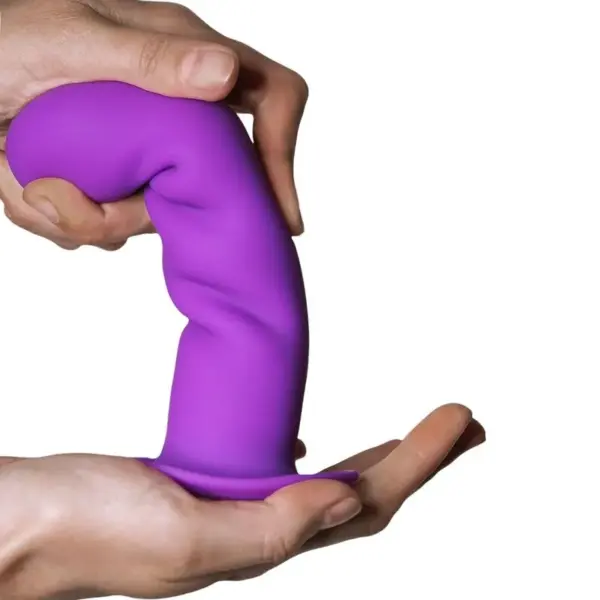 ADRIEN LASTIC - Hitsens 3 Dildo de Silicona Violeta - Imagen 3