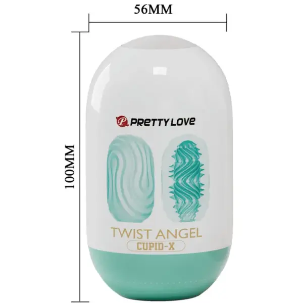 Pretty Love - Huevo Masturbador Twist Angel Cupid - Imagen 4