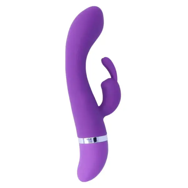 INTENSE - Vibrador rabbit lila de silicona luxe - Imagen 5