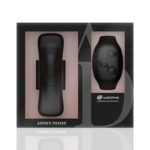 ANNE'S DESIRE - Panty Pleasure Tecnología WATCHME Negro - Imagen 12