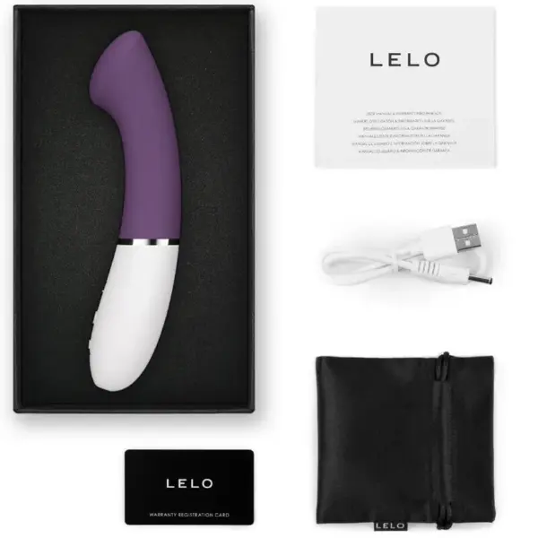 LELO - GIGI™ 3 Vibrador Punto G Violeta con Control Personalizado - Imagen 2