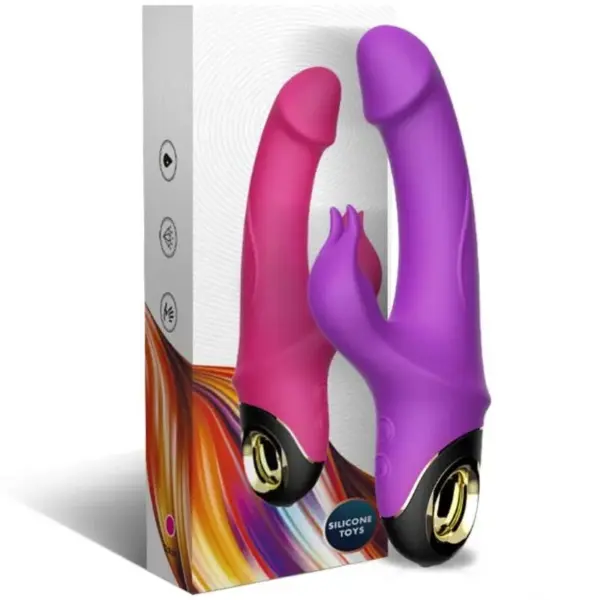 ARMONY - Vibrador Rabbit Rotador Violeta para Placer Infinito - Imagen 5