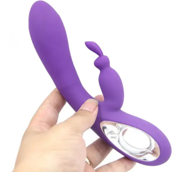 ARMONY - Vibrador rabbit pull ring violeta