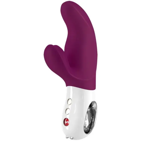 FUN FACTORY - Miss Bi Vibrador para Clítoris y Punto G en Uva/Blanco - Imagen 3