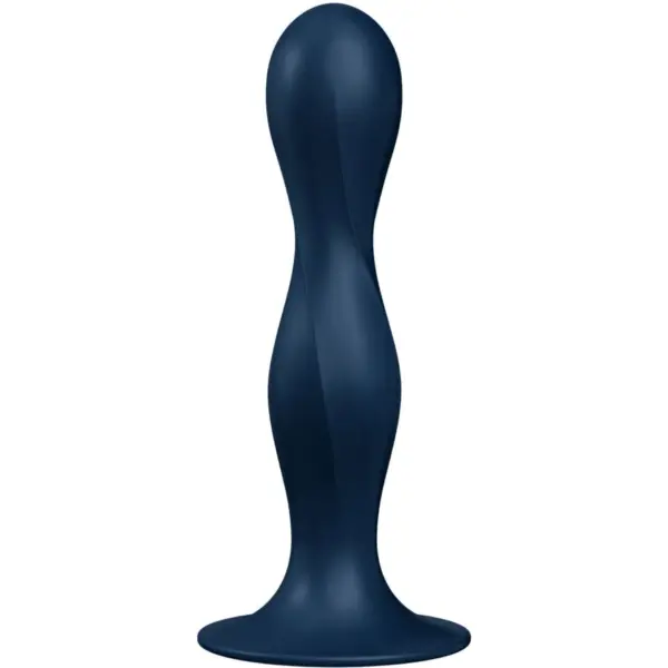 Satisfyer - Double Ball-R Dildo Silicona Azul