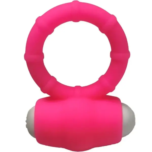 ARMONY - Anillo Vibrador de Silicona Rosa para Placer Intenso - Imagen 2