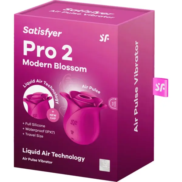 Satisfyer Pro 2 Modern Blossom - Vibrador de ondas de presión para el clítoris - Imagen 7