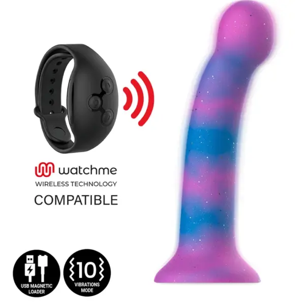 MYTHOLOGY - DION GALACTIC DILDO S - VIBRADOR AVANZADO CON TECNOLOGÍA INALÁMBRICA