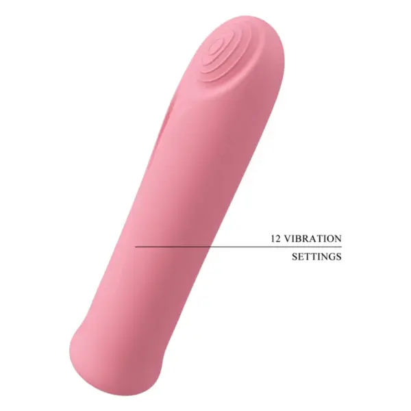 Pretty Love - Vibrador mini Curtis Rosa con 12 Modos de Vibración - Imagen 8