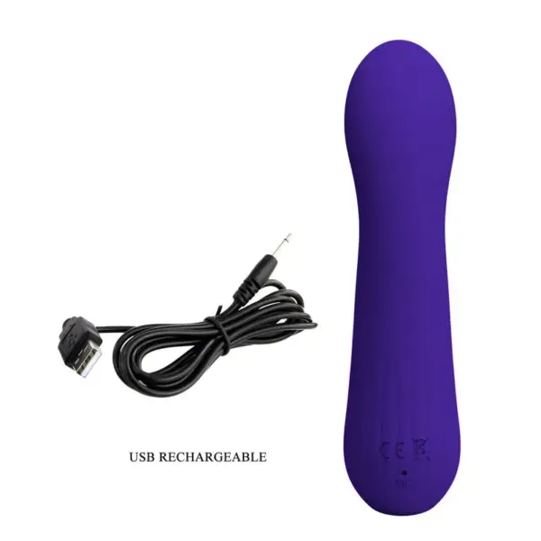 Pretty Love - Vibrador de punto G recargable lila - Imagen 8