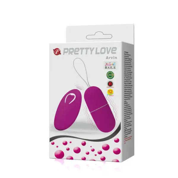 PRETTY LOVE - HUEVO VIBRADOR ARVIN CONTROL REMOTO 12V - Imagen 8