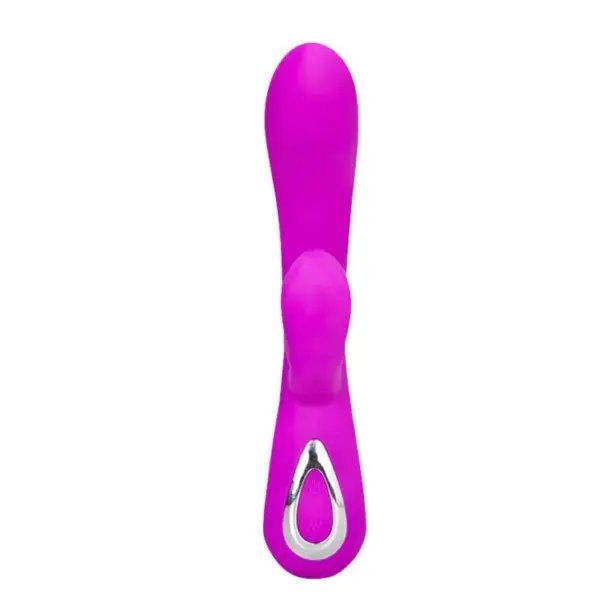 Pretty Love - Vibrador rabbit con licking morado - Imagen 5