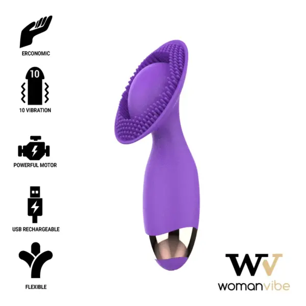 Womanvibe - Puppy Estimulador Recargable de Silicona para Clítoris