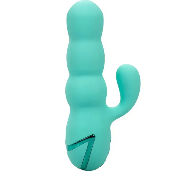 CalExotics - Del Mar Diva Vibrador Rabbit Verde Agua - Imagen 4