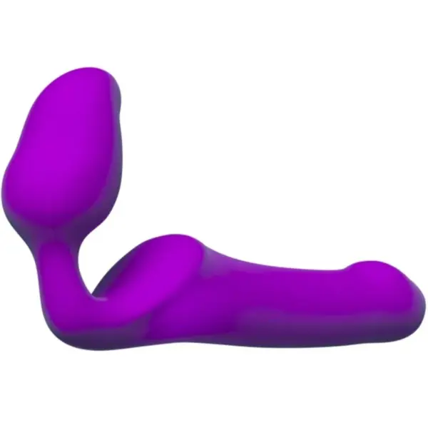 ADRIEN LASTIC - QUEENS STRAP-ON FLEXIBLE VIOLETA TALLA M - Imagen 2