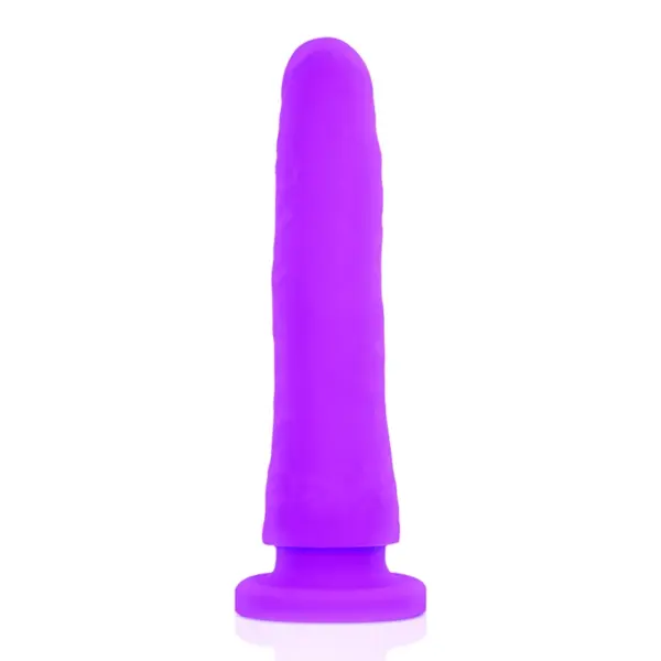 Delta Club - Dildo Lila de Silicona Médica de 20 cm - Imagen 7